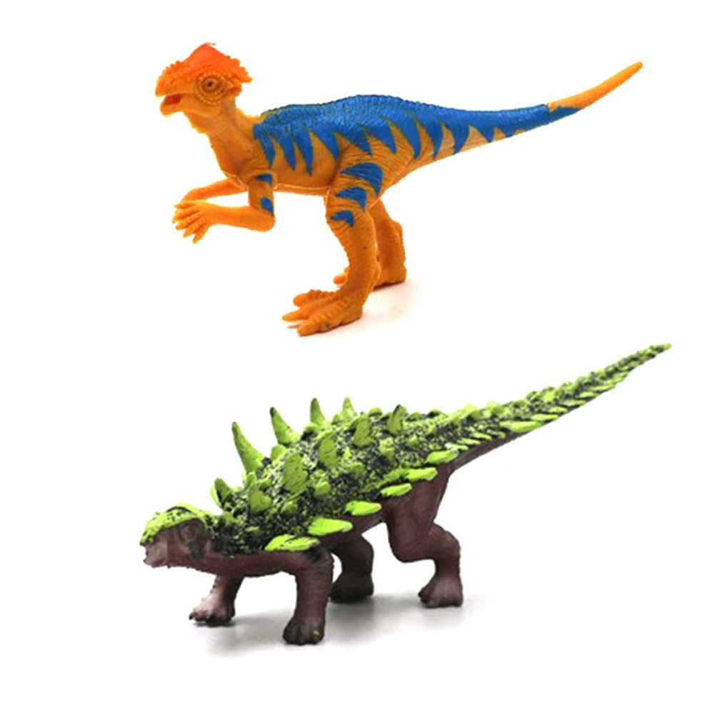 

12PCS Dinosaur Park Large Dinosaur Toy Solid Model Set Boy Children Simulated Dinosaur Toy Table Animal Model Collections Toys