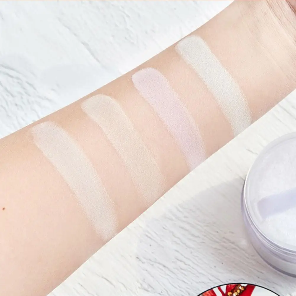 Новинка 2021 года 4 цвета пудра с текущей золотой отделкой для макияжа водостойкая