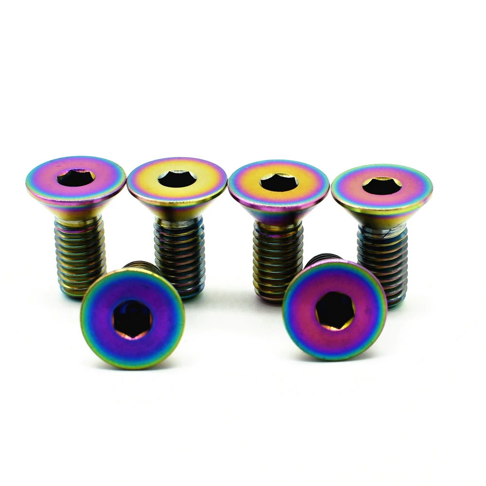 Титановый болт для велосипеда модифицированные титановые болты M6 x10 15 20 мм класса