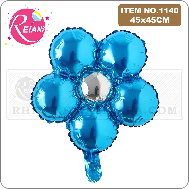

Five flowers Aluminum foil balloons lovely toys Wedding favors and gifts 18inch baby shower birthday party decorations globos