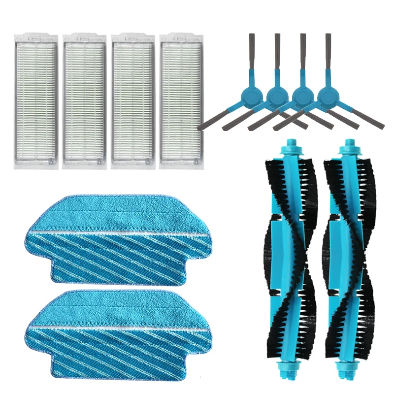 

HEPA Filter Roller Brush Mop Pads Cloth for Cecotec Conga 3290 3490 3690 Vacuum Cleaner Spare Parts Side brush Replacement Kits