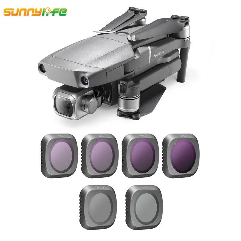 Для DJI MAVIC 2 PRO фильтр объектива MCUV CPL ND4 ND8 ND16 ND32 карданный Комплект фильтров для