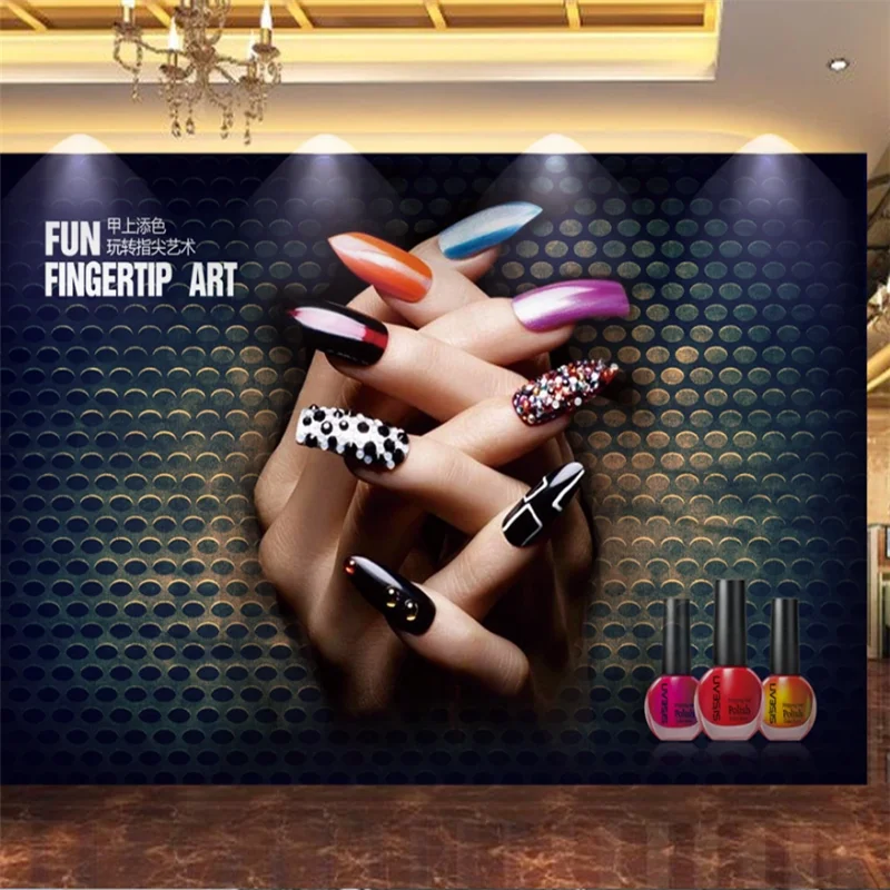 

3D обои для фотостудии, обои для зала, зала, салона красоты