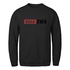 Мужской свитшот Bella Hello с принтом, мужская толстовка с капюшоном, винтажные повседневные стандартные пуловеры для мужчин, Осень-зима 2020