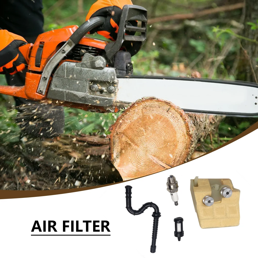

Air Filter Set Air Cleaner Parts + Oil Filter + Spark Plug Suitable for STIHL 024026 MS240 MS260 Series Chainsaw