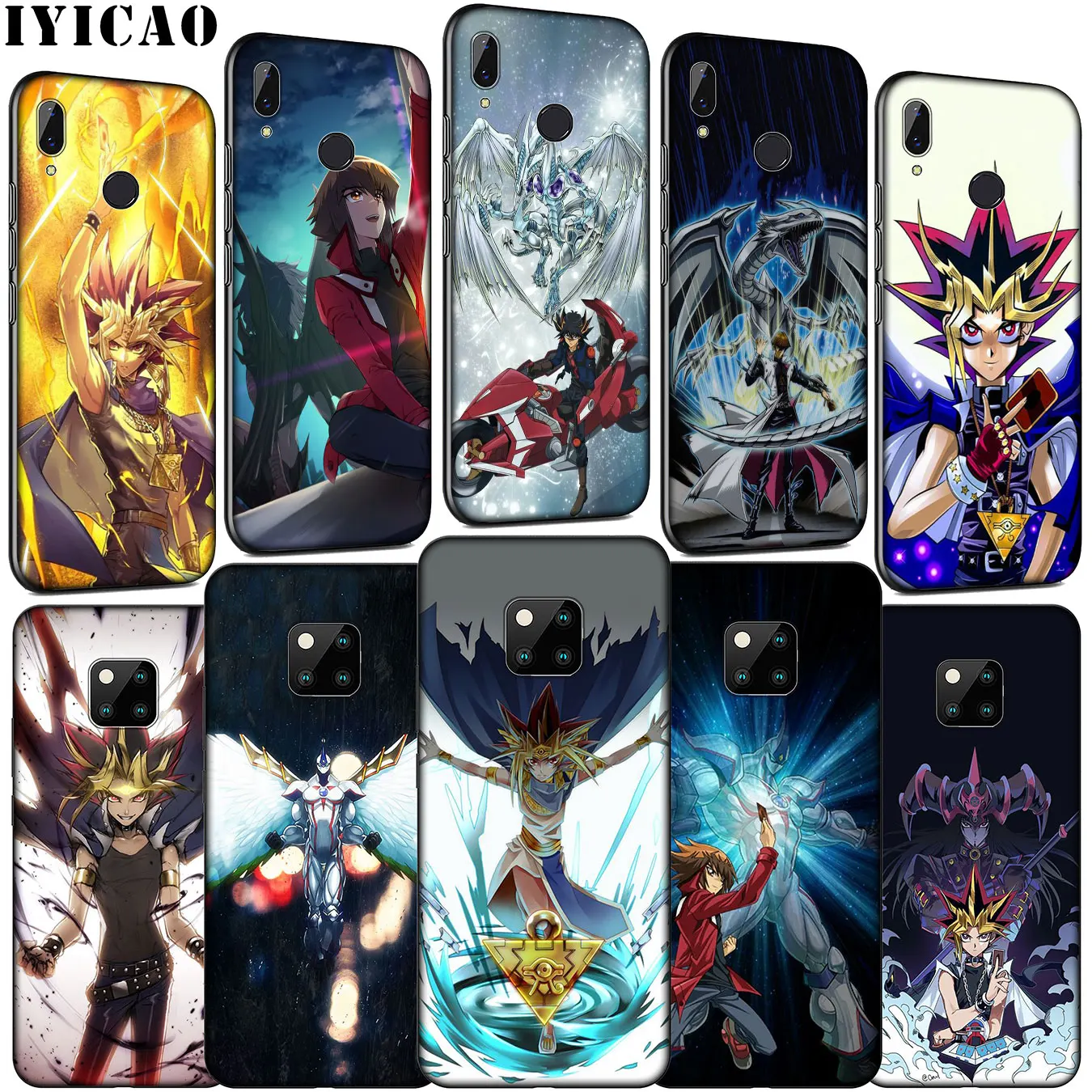 IYICAO Yu gi oh аниме Мягкий силиконовый чехол для телефона Huawei Mate 30 20 10 Pro Nova 5i 4 3 3i 2i 2 Lite