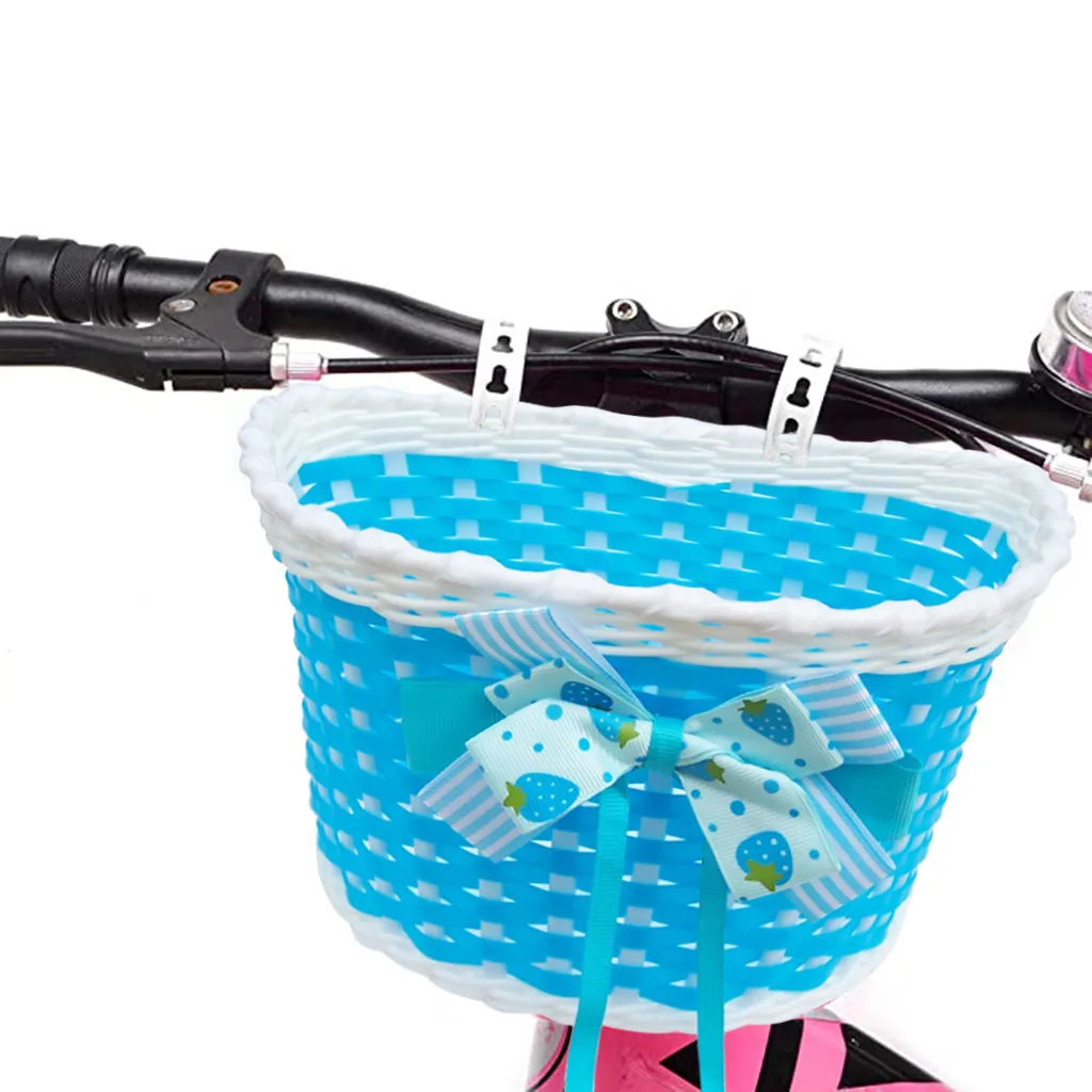 Комплект из 2 предметов для девочек велосипед Велоспорт передняя корзина бантом
