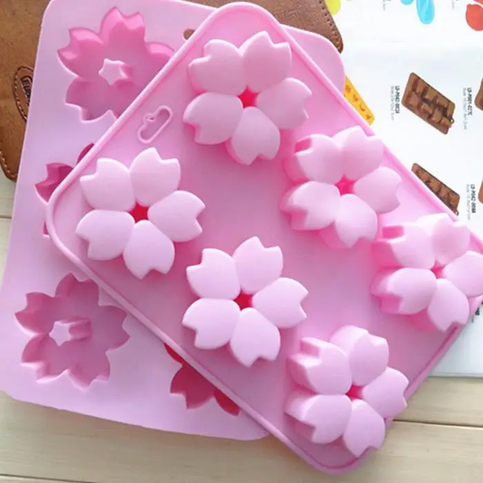 Восточные вишни DIY Инструменты для украшения тортов из мастики кружева границы силиконовая форма для свеч плесень