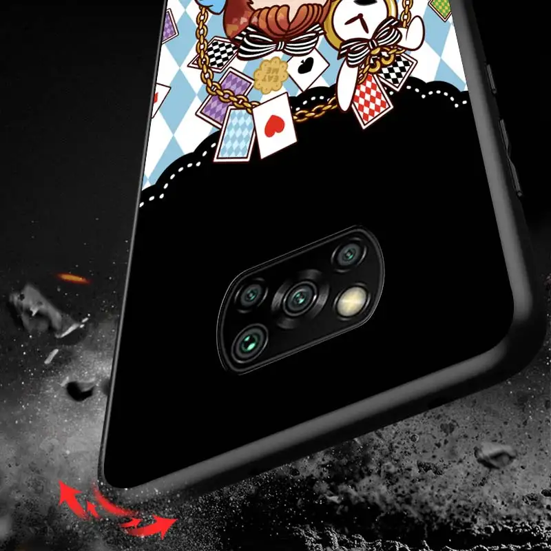 

Candy for Milky cute for Xiaomi Redmi K30 K30S Mi 10T Lite Pro Poco X3 NFC X2 M3 M2 F2 Pro C3 F1 Soft Black Phone Case