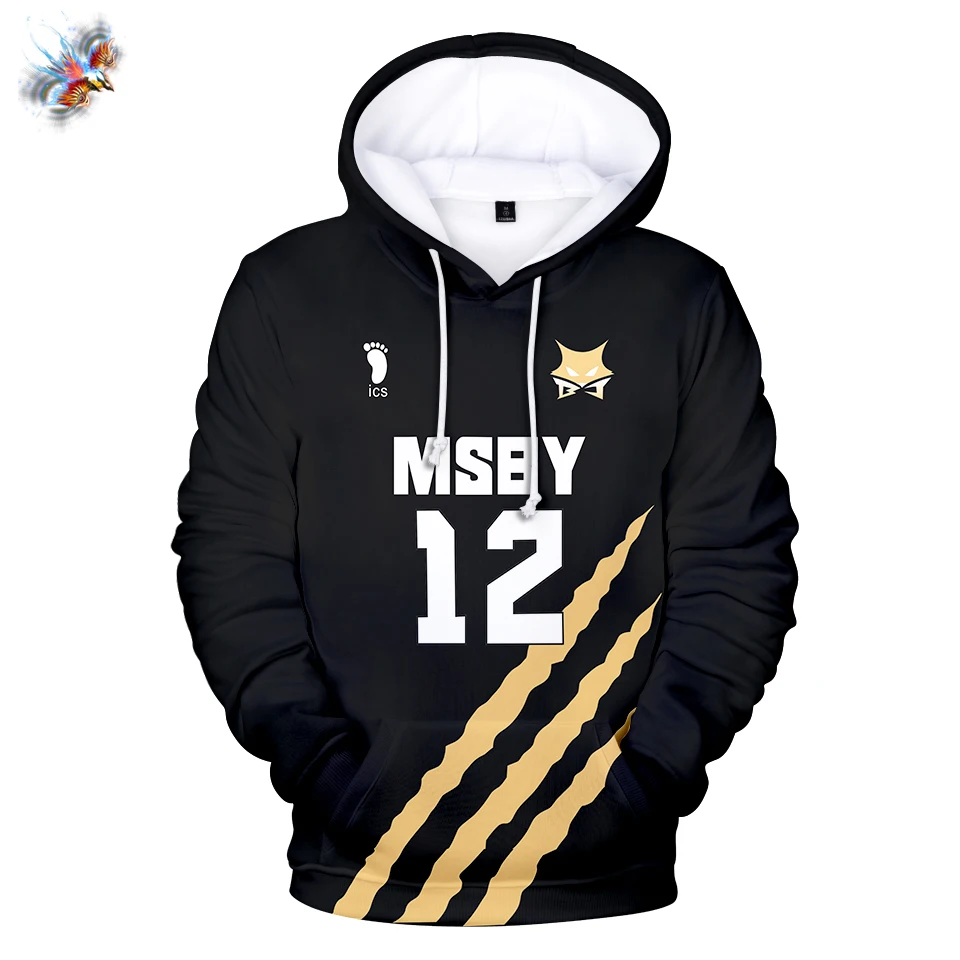 

Костюм с аниме-мячом, толстовка с 3D принтом для мужчин и женщин, крутая уличная одежда, свитшот, одежда для пар, тонкие секции на весну и осень