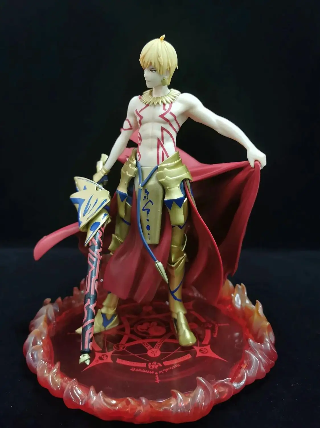 Аниме FGO Fate Grand Order Caster Archer Gilgamesh масштаб 1/8 окрашенная ПВХ Фигурка Статуя