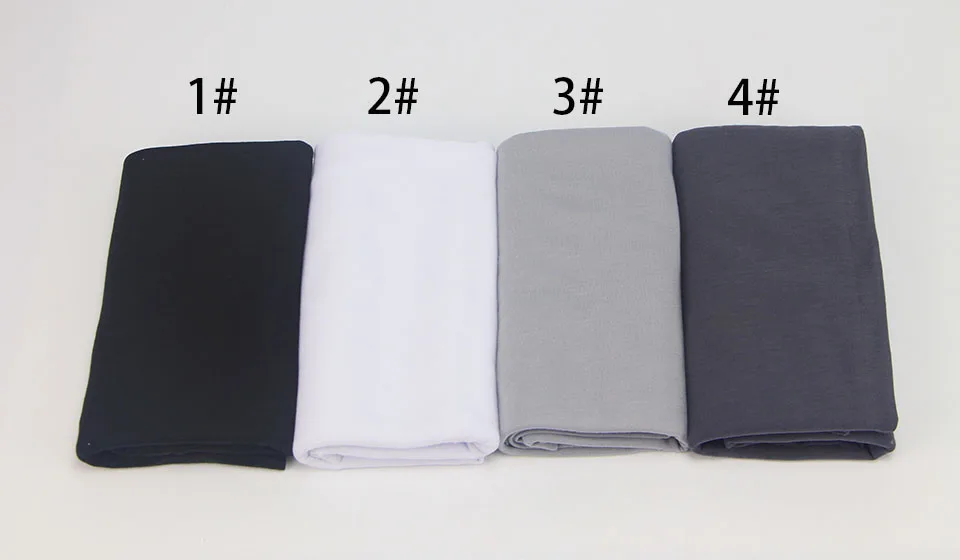 85*180 см мусульманский хиджаб из Джерси шарф для женщин femme musulman hijabs Исламские шали одноцветные Модальные платок для женщин