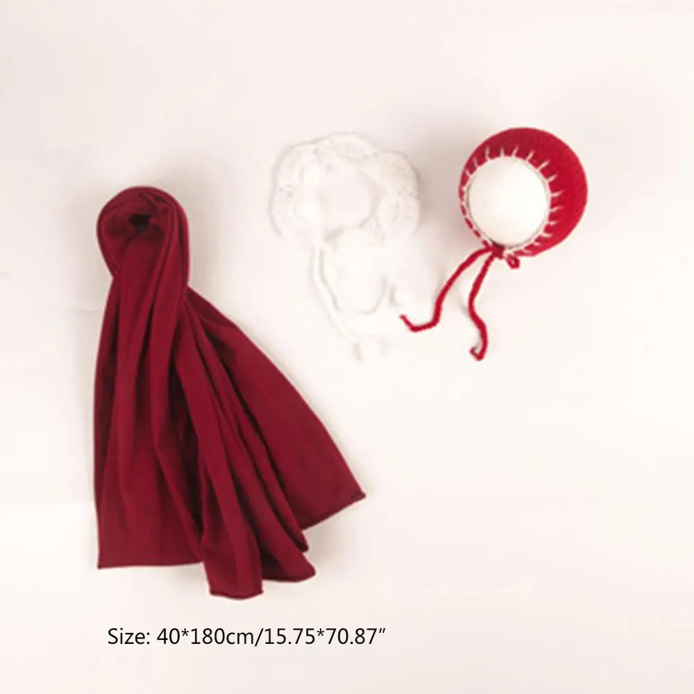 

Newborn Photography Props Baby Christmas Hat Crochet Infants Outfits Blanket Baby Photo Shooting Accessories