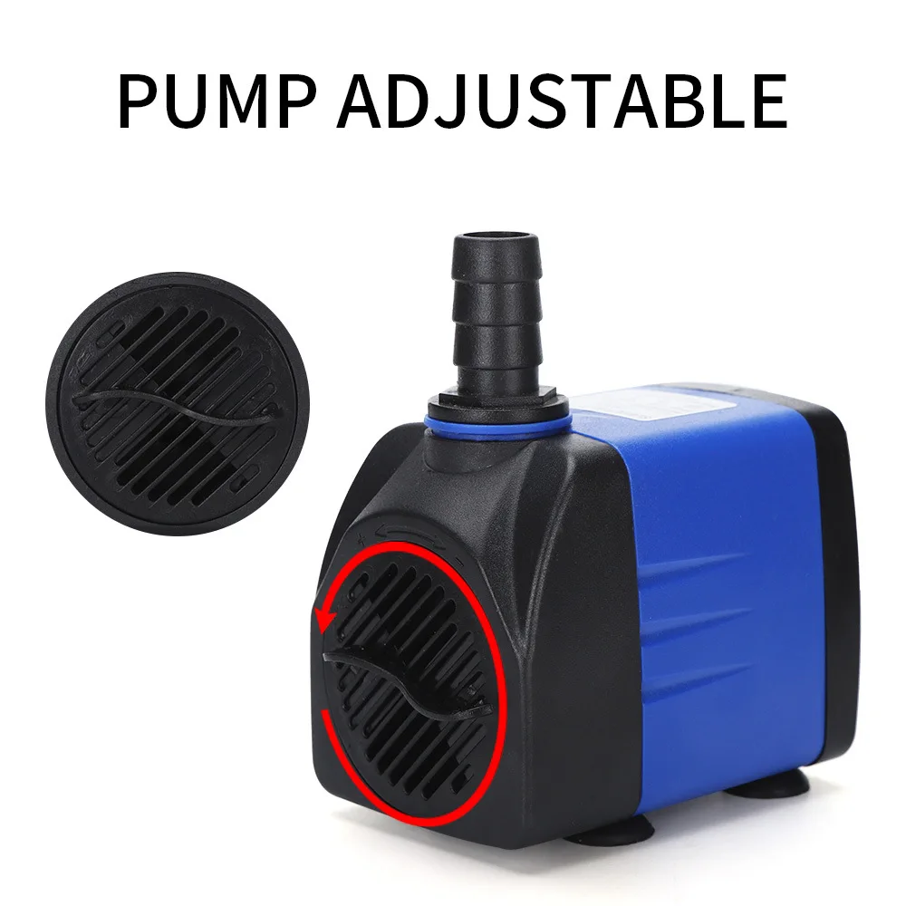 

Multifunctional Silent Micro Submersible Pump Aquarium Fish Tank Small Rockery Filtration Drainage Circulating Pump