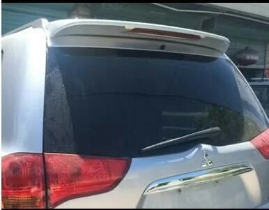 

Osmrk unpainted ABS tail wing rear spoiler roof visor for Mitsubishi pajero montero sport, with light or without light