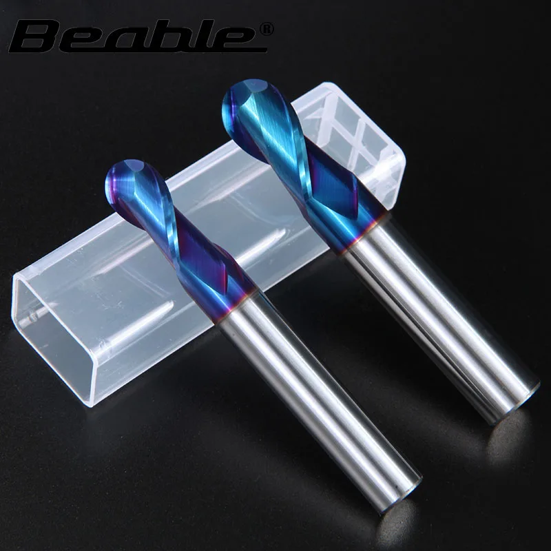 Beable metelwork Сферический носовой Фрезерный резак HRC65 NACO с вольфрамовым покрытием