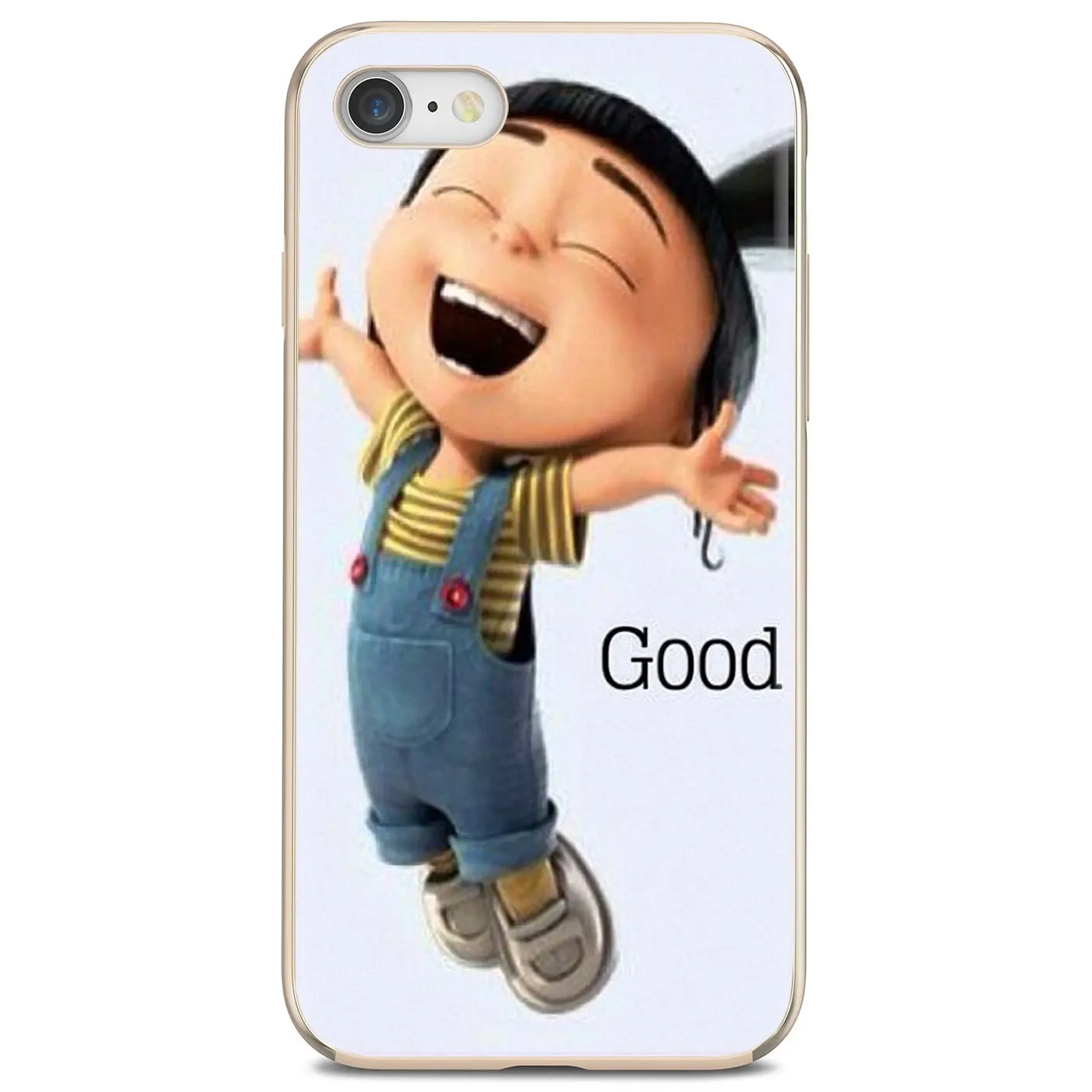 Мягкий чехол для iPhone 11 Pro 4 4S 5 5S SE 5C 6 6S 7 8X10 XR XS Plus Max iPod Touch единорог Агнесс Гадкий я
