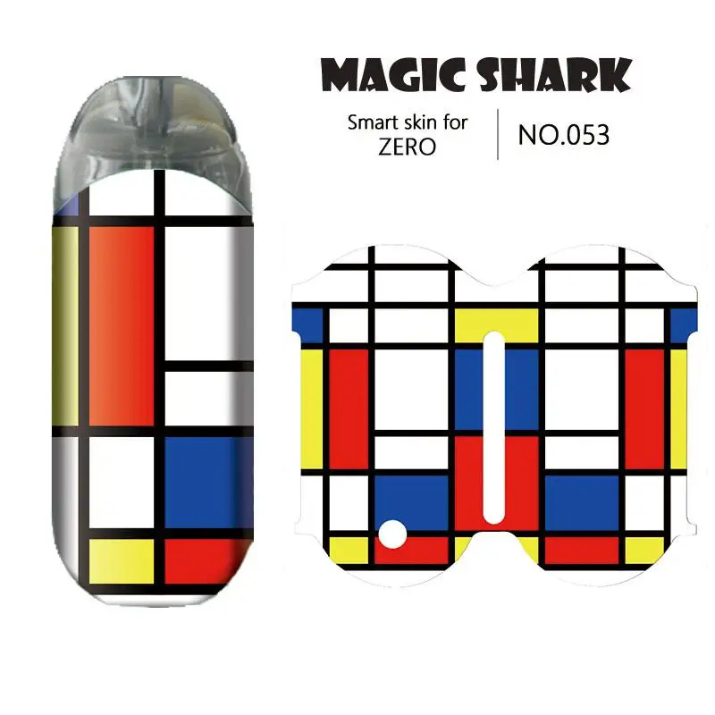 Модная 2.5D ПВХ паублстон клоун дерево эльф Губы Поцелуй наклейка чехол оберточная