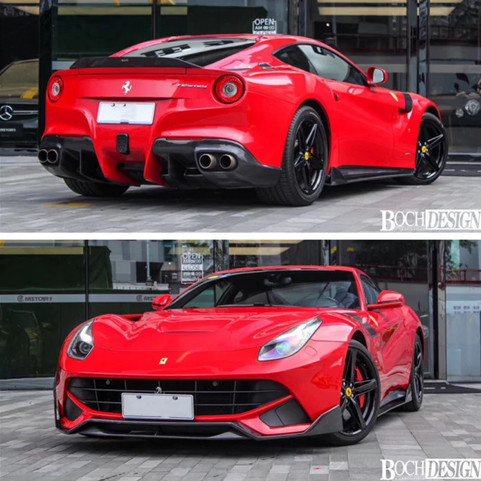 Костюм для F12 Ferrari модифицированный Dmc спойлер из углеродного волокна передней