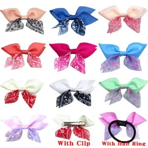 Резинки для волос для девочек, 1 шт., эластичные, с милыми крылышками, с бантом, заколка с бантом, ручной работы, модные аксессуары для волос