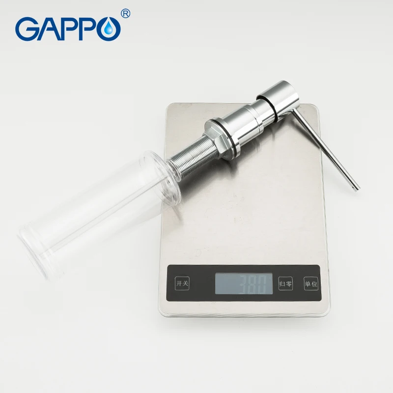 Дозатор жидкого мыла GAPPO кухонный диспенсер латунный встроенный столешница |