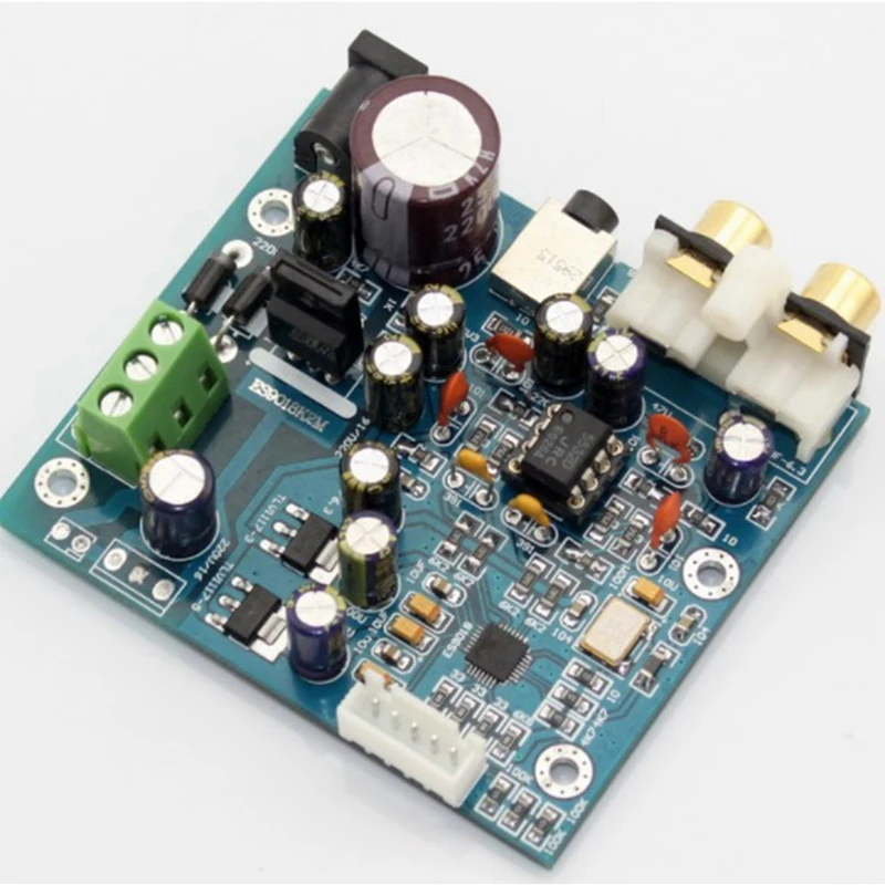 Плата DAC embled ES9018K2M ES9018 I2S входная плата декодирования NE5532 Dsd