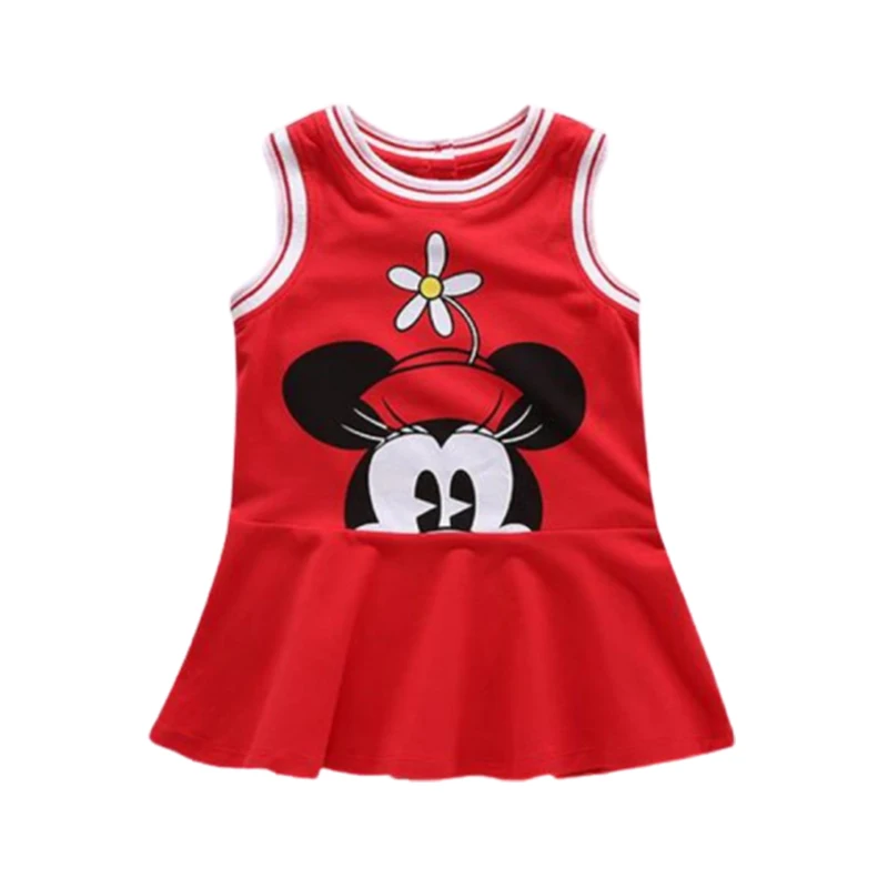 

Disney summer fashion children's short skirt female baby princess skirt children's clothing girls Mickey Mouse dress