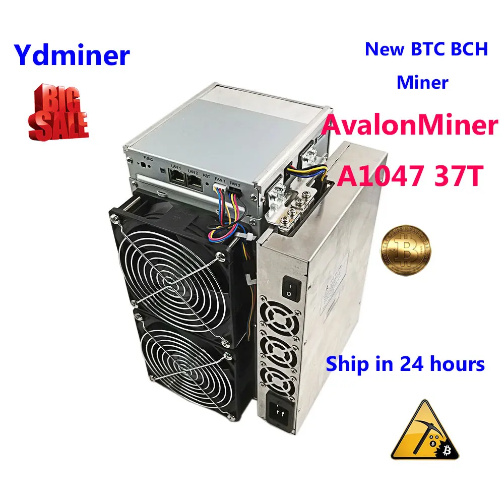 Avalon A1047 37t новый с блоком BTC BCH БИТКОЙН майнер асик в наличии лучше чем antminer s11 s15 t15 s9j