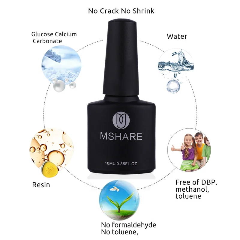 Гель-лак для ногтей MSHARE полуперманентный | Красота и здоровье