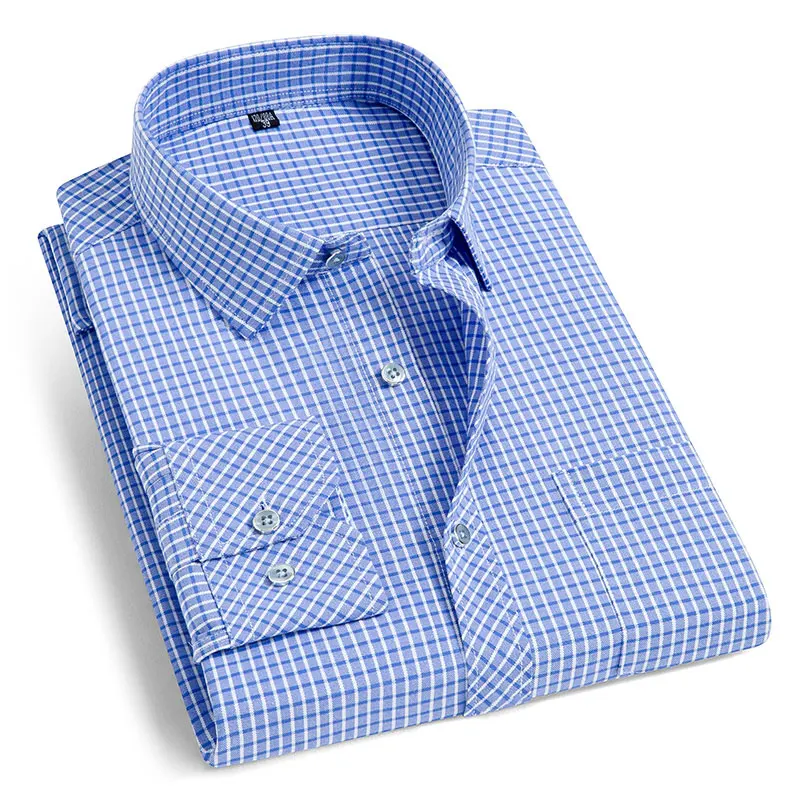 2021 Новые Мужские модельные туфли рубашки в полоску/Twill однотонная модная одежда с