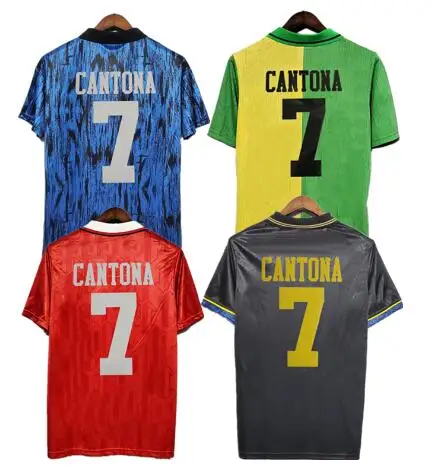 

Classic Short Sleeve Men T-Shirts Retro 1992/93 Cantona Giggs T-Shirts