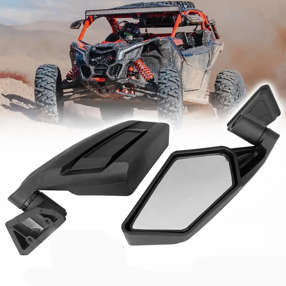 X Autohaux 1 пара UTV боковое зеркало заднего вида гонки регулируемое для Can-Am Maverick X3 Max