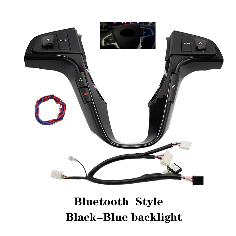 Кнопка рулевого колеса с Bluetooth для Hyundai VERNA SOLARIS кнопка управления громкостью