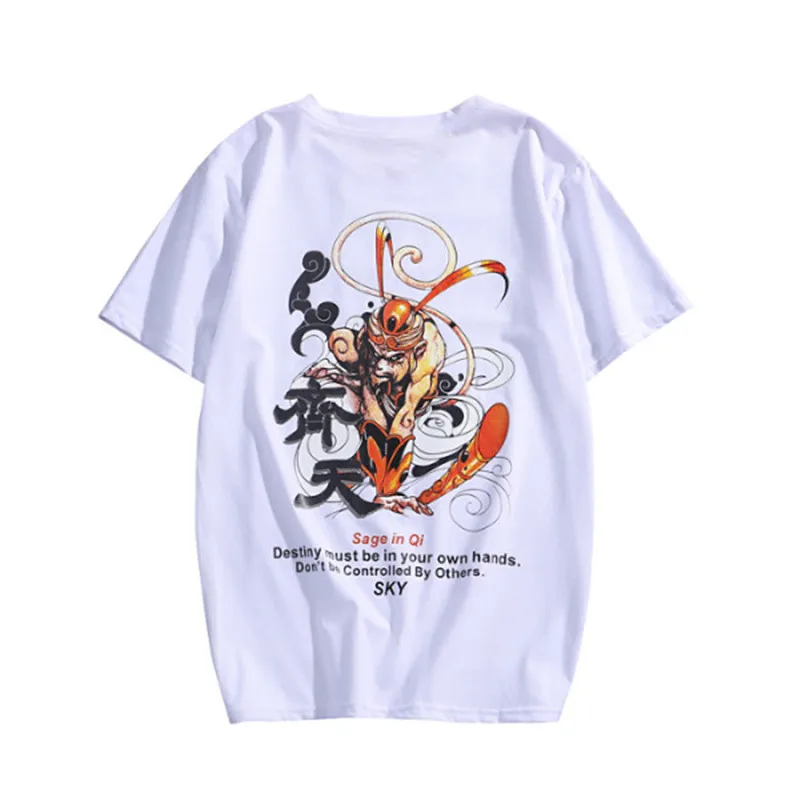 

Spring Summer Chinese Style Original Printed Couple Streetwear Sweatshirts Men's Hoodie Oversize Harajuku Pullover Hoodies Men