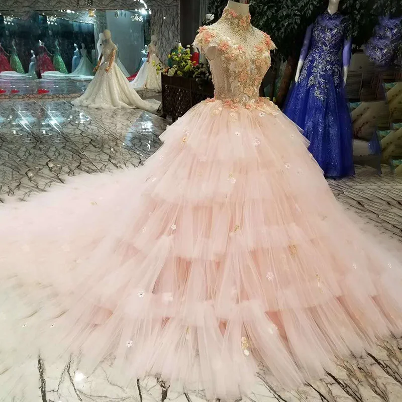 Новое поступление сказочные розовые вечерние платья пикантное вечернее платье