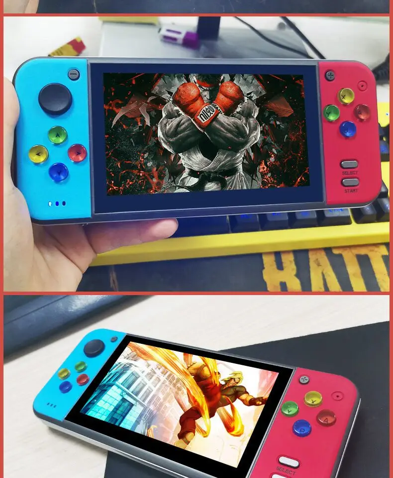 coolbaby RS-11 RETRO Handheld Game Console Video Gaming Players MP4 MP5 Playback Built-in 200 games TF extension TVout | Электроника