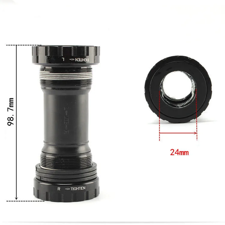 Last new BB68 Bearing Bottom Bracket Screw Type 68/73 mm Bicycle Axis MTB Road Bike Waterproof Alloy BB bicycle | Спорт и