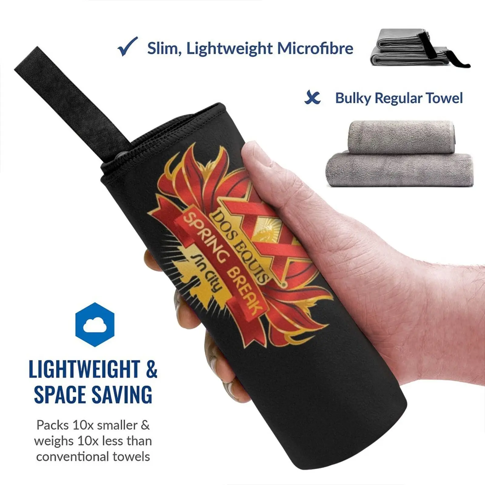 Самая большая распродажа-быстросохнущее полотенце Dos Equis для спортзала