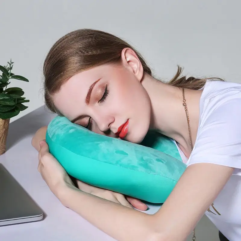 

Portable Travel U Shaped Pillow Memory Foam Neck Support Head Rest Airplane Neck Pillow Cushion