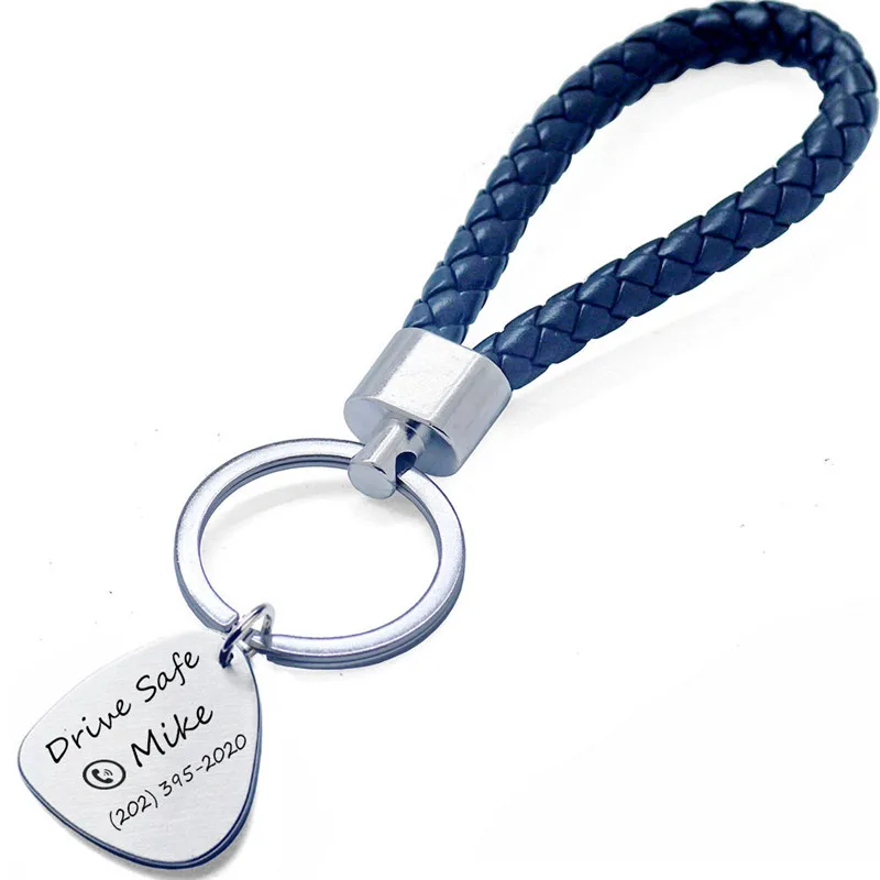 Персонализированные нерегулярные брелок из нержавеющей стали анти потерянный