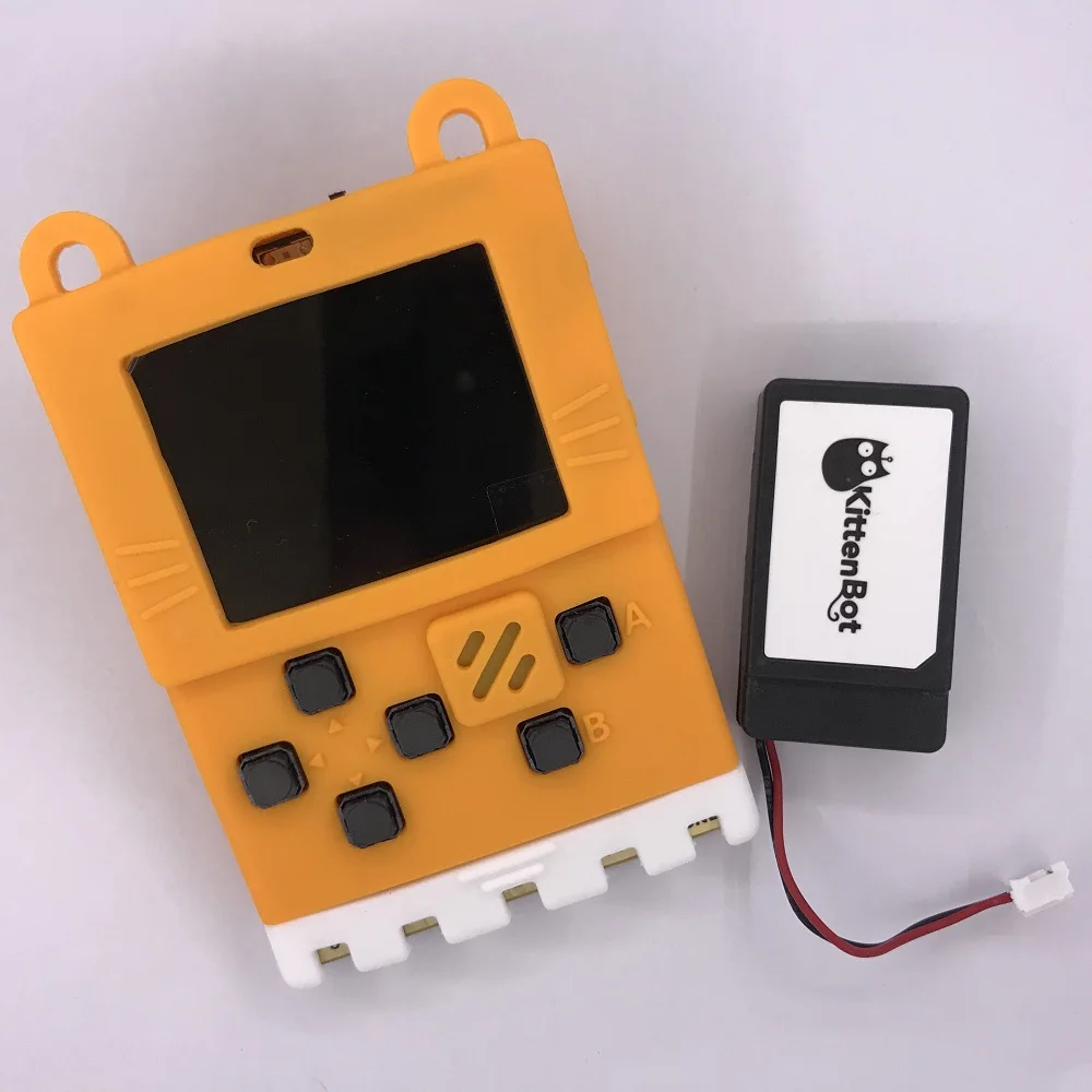 Orange Meowbit kittenbot и оригинальная LiPo батарея для Meowbit kittenbot, 3,7 V 450mAh - Цвет: Orange