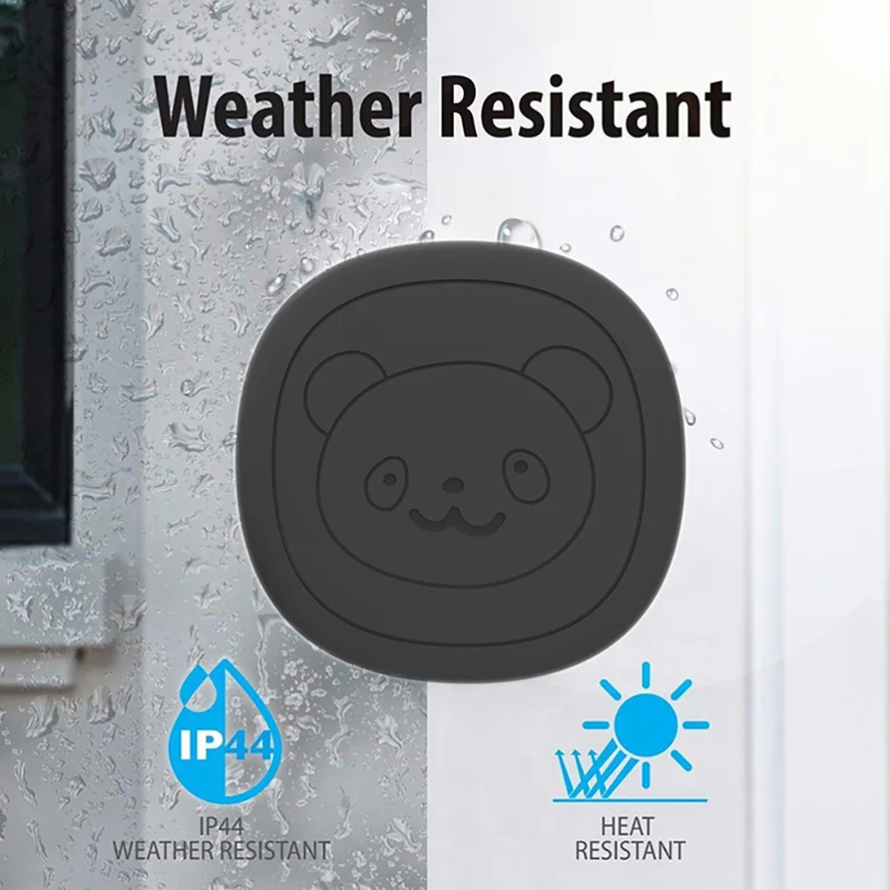 

110-260V/50-60Hz Wireless Intelligent Doorbell Pet Touch Doorbell UK Plug