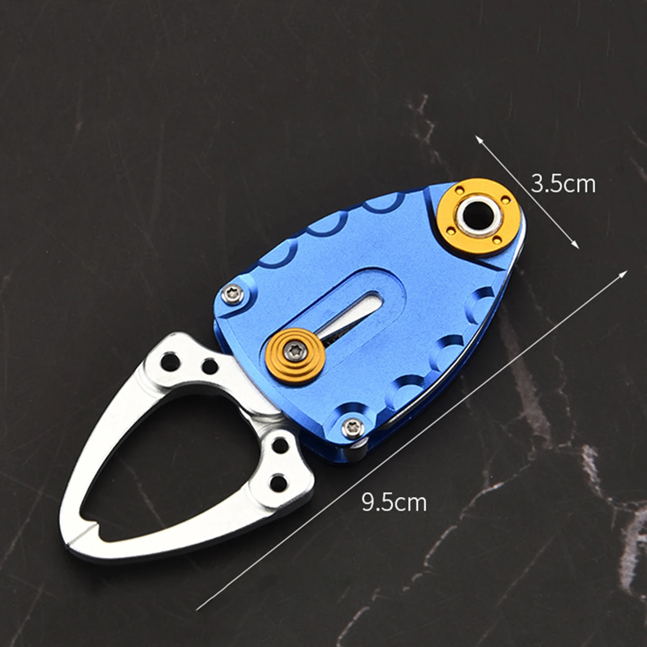 

1Pc Mini Fish Lip Gripper Stainless Steel Fish Lip Grabber Portable Fish Gripper Grip Tool for Saltwater Freshwater
