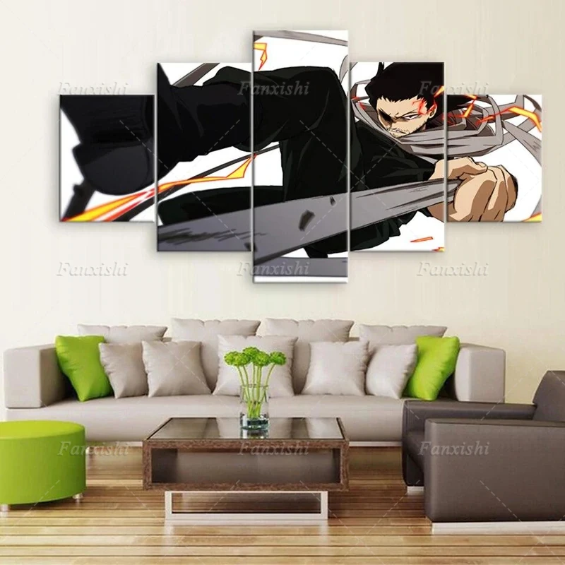 

Abstract Anime My Hero Academia Shota 5 Pieces Painting Posters And Prints Canvas Hd Wall Art Picture For Living Room Home Decor