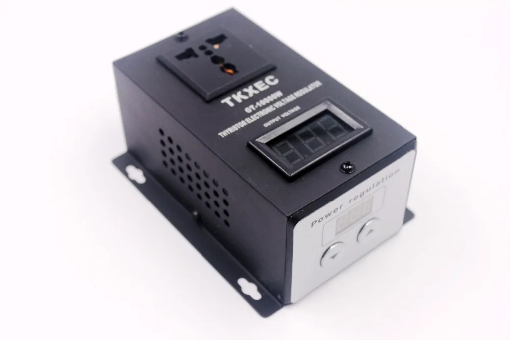 Цифровой дисплей Мощность регулирования AC 220V 10000W SCR Электронный 10 Напряжение