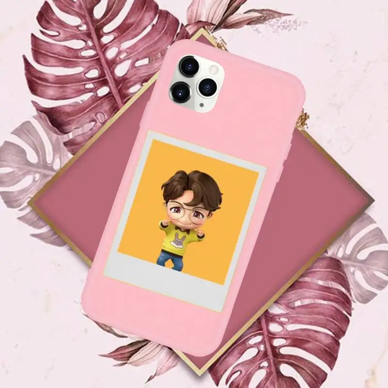 

New Album DYNAMITE FUNNY Phone Case Pink Candy Color for iPhone 11 12 mini pro XS MAX 8 7 6 6S Plus X SE 2020 XR