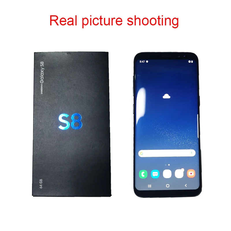 

Samsung Galaxy S8+ S8 Plus Unlocked Cell PhoneQualcomm 835 Single/dual Sim 4GB+64GB 6.2" Screen G955F/U