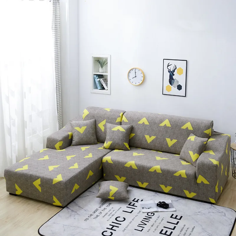 Эластичность Non Slip диванных чехлов для Гостиная стрейч покрывало дивана