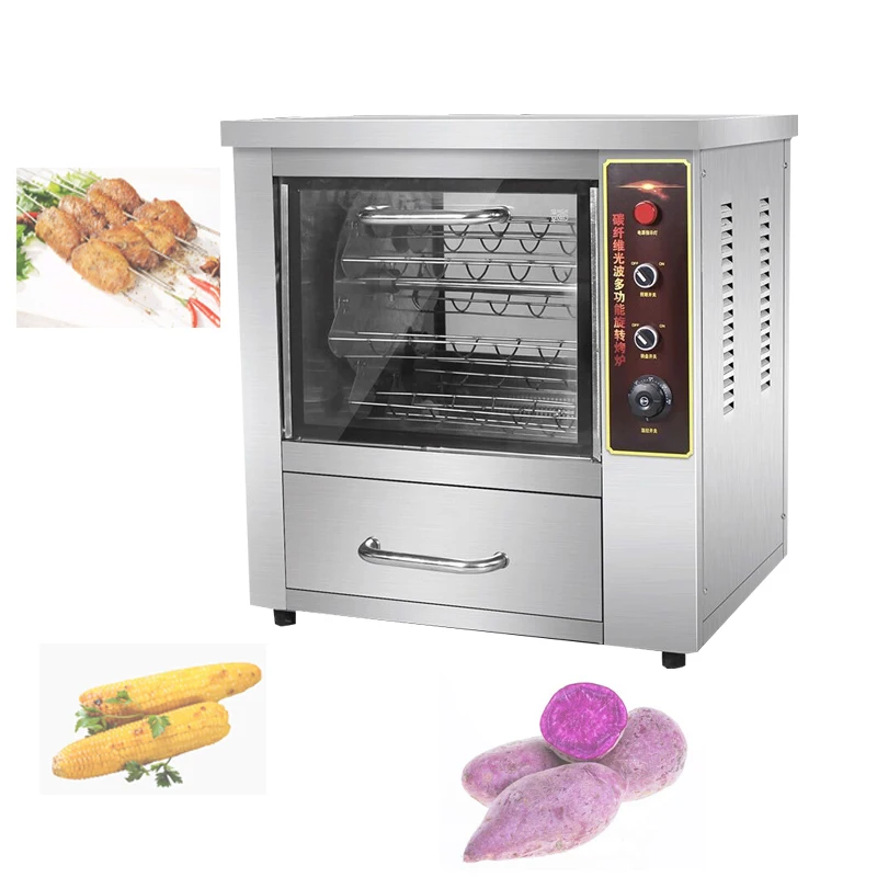 

Настольный жареные устройство для сладкого картофеля с утеплителем Дисплей жареные устройство для сладкого картофеля