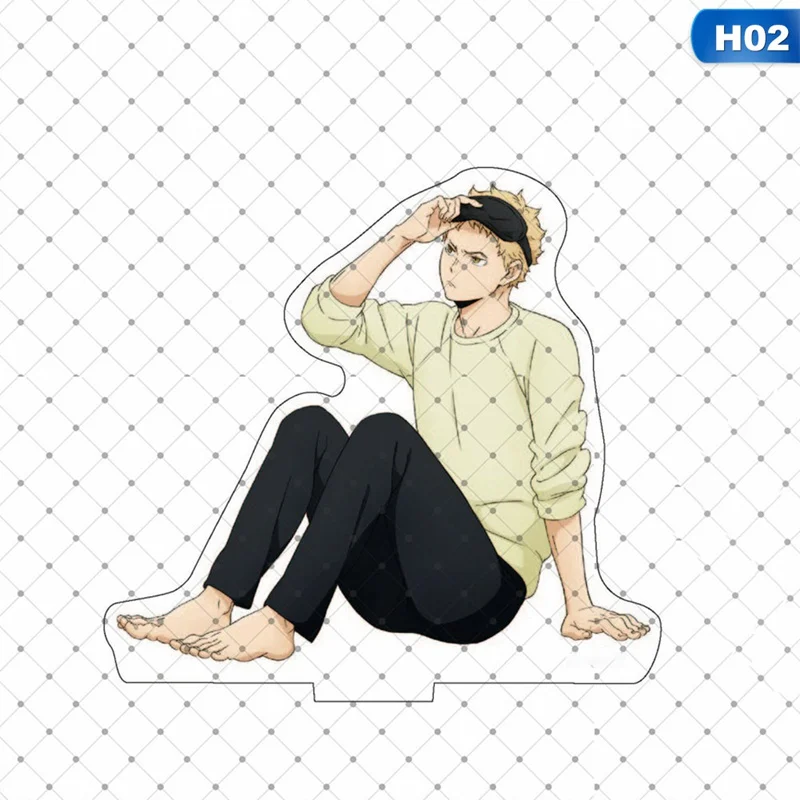 

Acrylic Desktop Decorative Haikyuu Hinata Kageyama Tsukishima Sugawara Karasuno Stand Anime Figure Desk Plate Models Topper